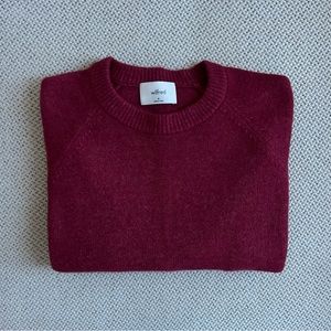 Wilfred The Sonder Sweater (Wine Red, M)
